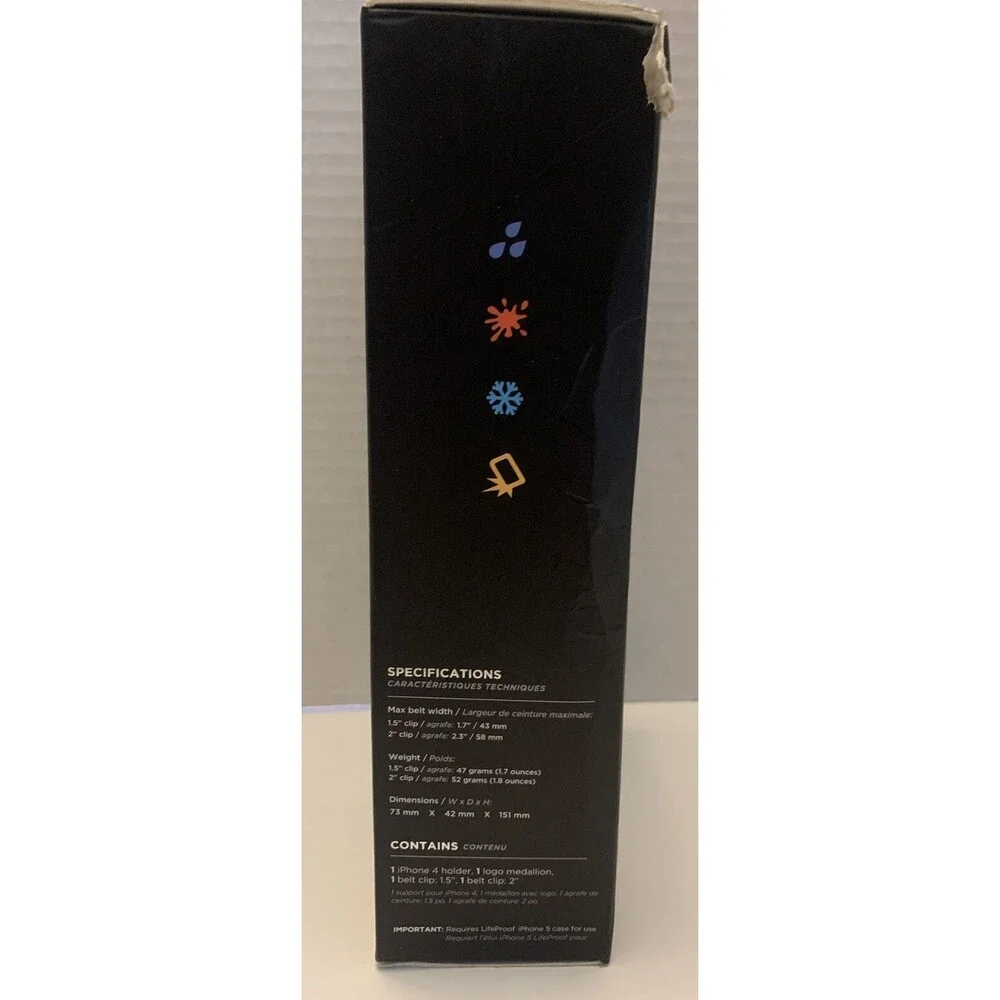 Lifeproof BELT CLIP iPHONE 5,5s BLACK,